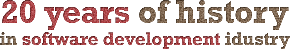 20 Years of industry in history of software development industry