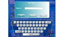 Keyboard and scan screen
